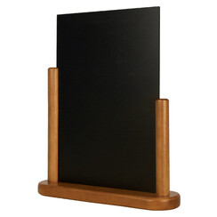 Krijtbord Securit 21x28x7cm teak hout