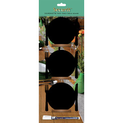 Krijtbord Securit bord 10x12cm houten voet