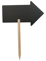 Securit Krijtbord Securit pijl 44x27cm met houten pin