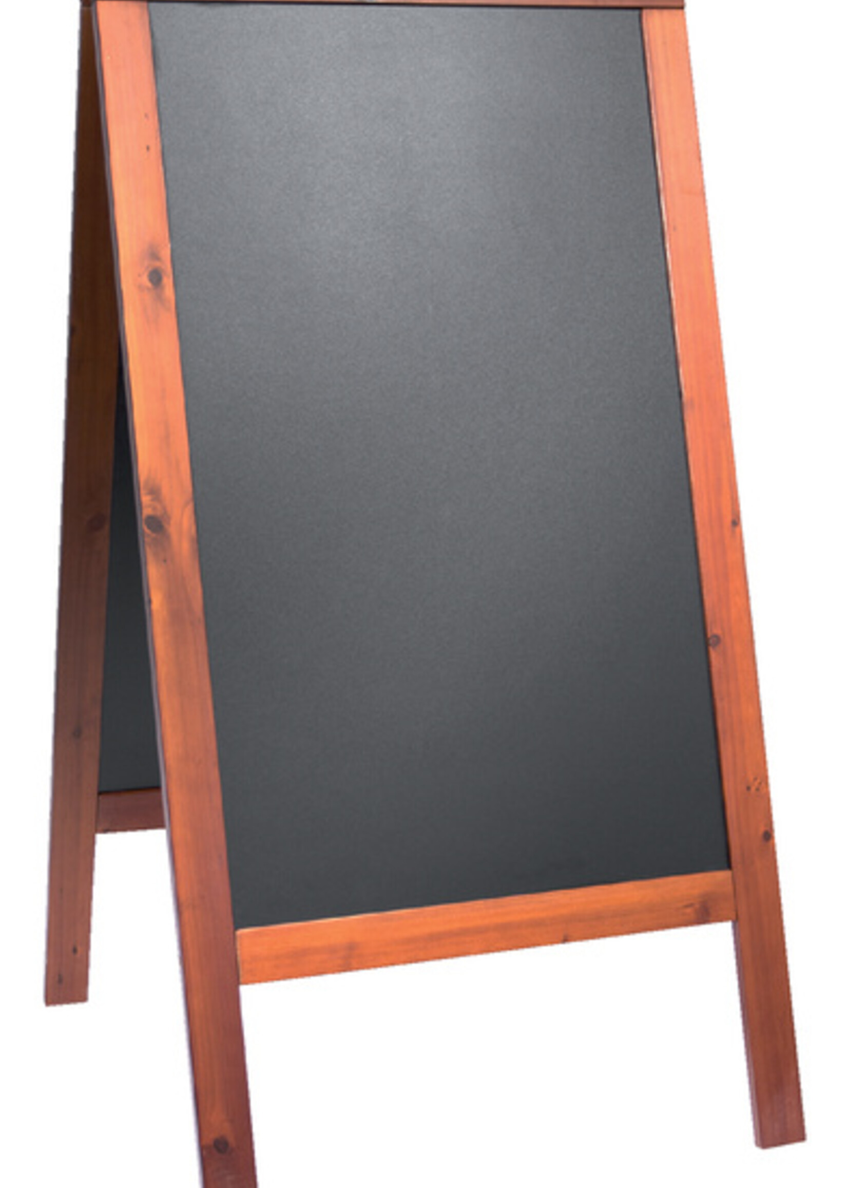 Securit Panneau trottoir Securit 70x125x4cm bois acajou