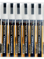 Securit Feutre-craie Securit SMA-510 biseau blanc 2-6mm étui 8pcs