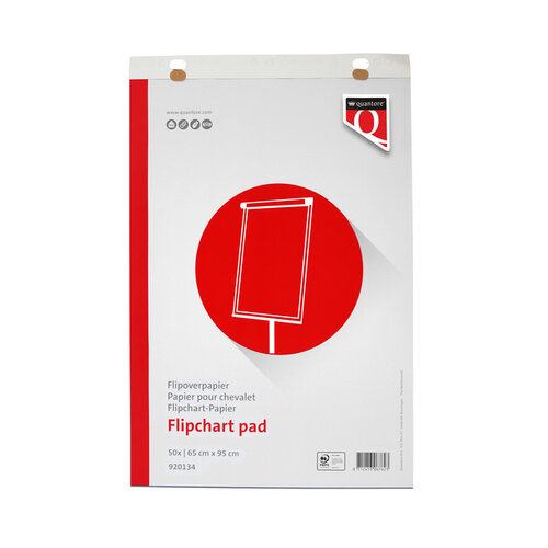 Quantore Bloc chevalet Quantore 65x95cm 50 feuilles non pliées