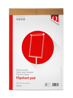 Quantore Flipoverpapier Quantore 65x95cm 50vel opgerold in verzenddoos