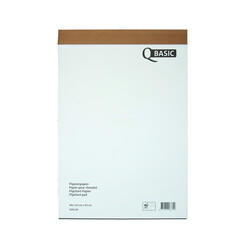 Flipoverpapier Qbasic 65x95cm 40 vel ongevouwen