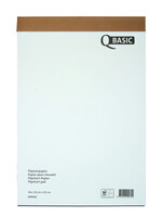 Qbasic Papier chevalet Qbasic 65x98cm 20 feuilles enroulé