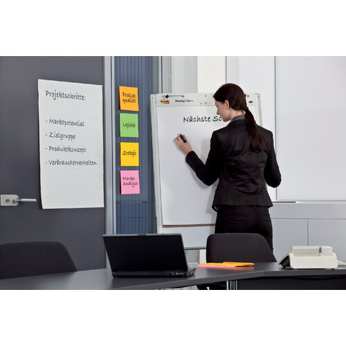 Post-it Meeting chart 3M Post-it 566 Super Sticky 508x584mm blanco