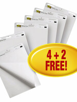 Post-it Meeting chart 3M Post-it 559 Super Sticky 635x762mm blanco 4+2 gratis