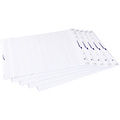 Legamaster Bloc papier pour chevalet Legamaster quadrillé 20 feuilles 5 pièces