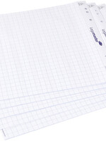Legamaster Bloc papier pour chevalet Legamaster quadrillé 20 feuilles 5 pièces