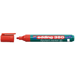 Feutre pour chevalet edding 380 ogive 1,5-3mm rouge