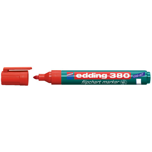 edding Feutre pour chevalet edding 380 ogive 1,5-3mm rouge