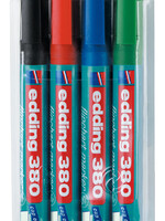 edding Viltstift edding 380 flipover rond ass 1.5-3mm etui à 4st