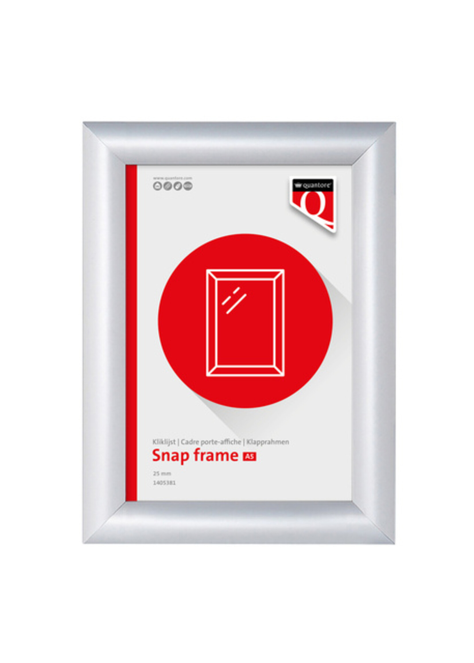 Quantore Kliklijst Quantore A5 25mm