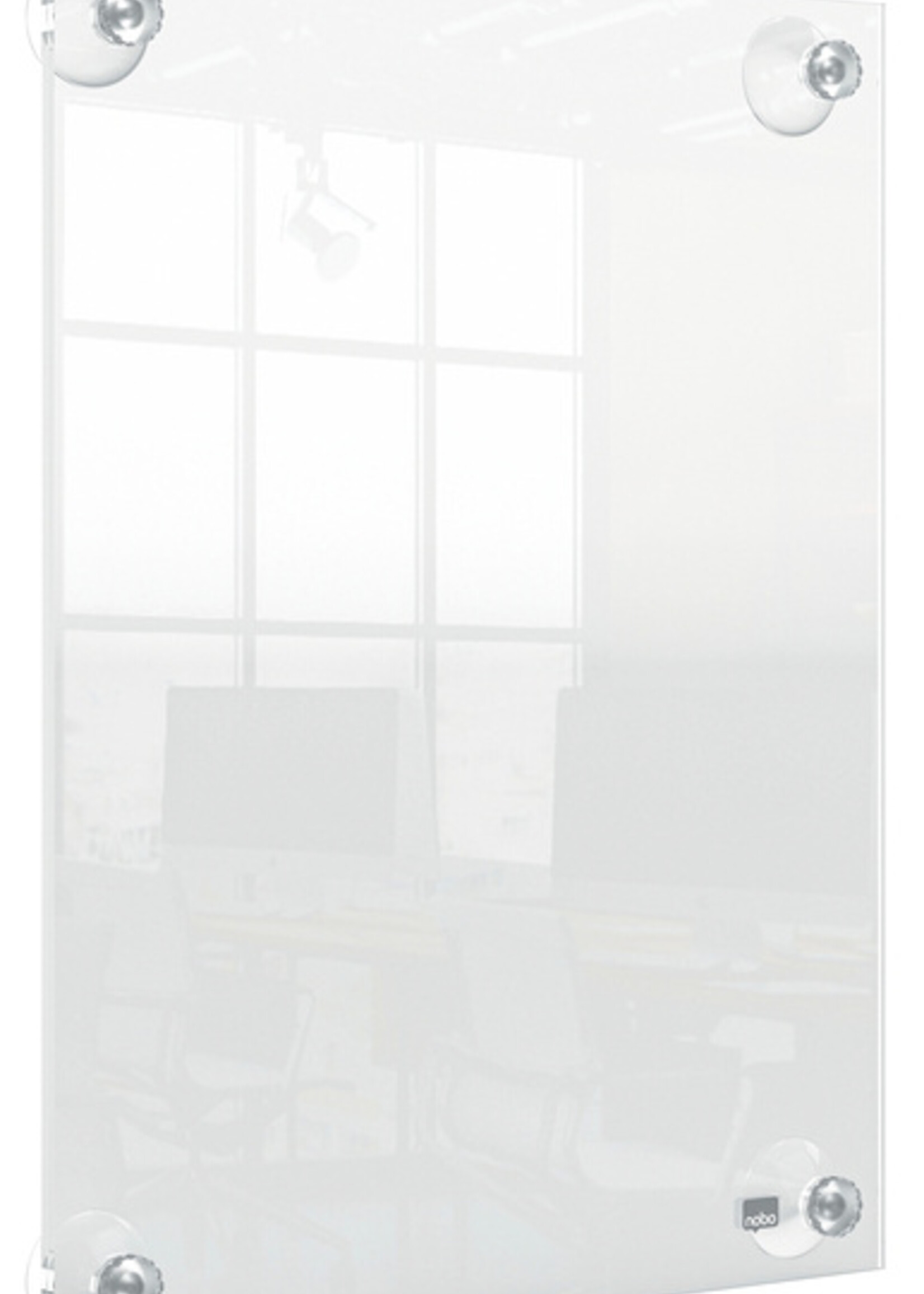Nobo Infobord Nobo Premium Plus A4 acryl wand verplaatsbaar