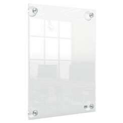 Porte-affiche Nobo Premium Plus A4 acryl mural repositionnable