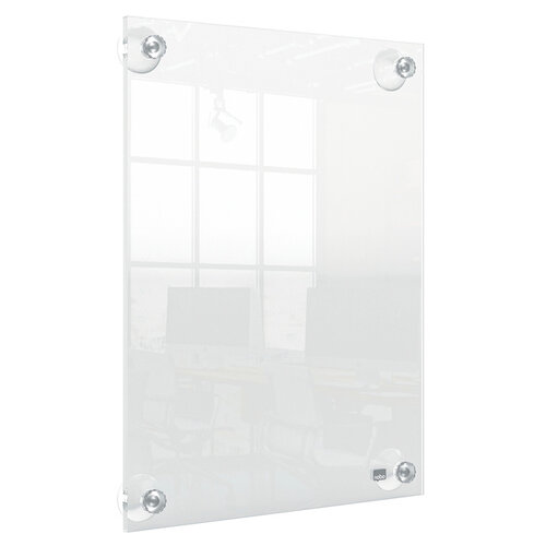 Nobo Porte-affiche Nobo Premium Plus A4 acryl mural repositionnable