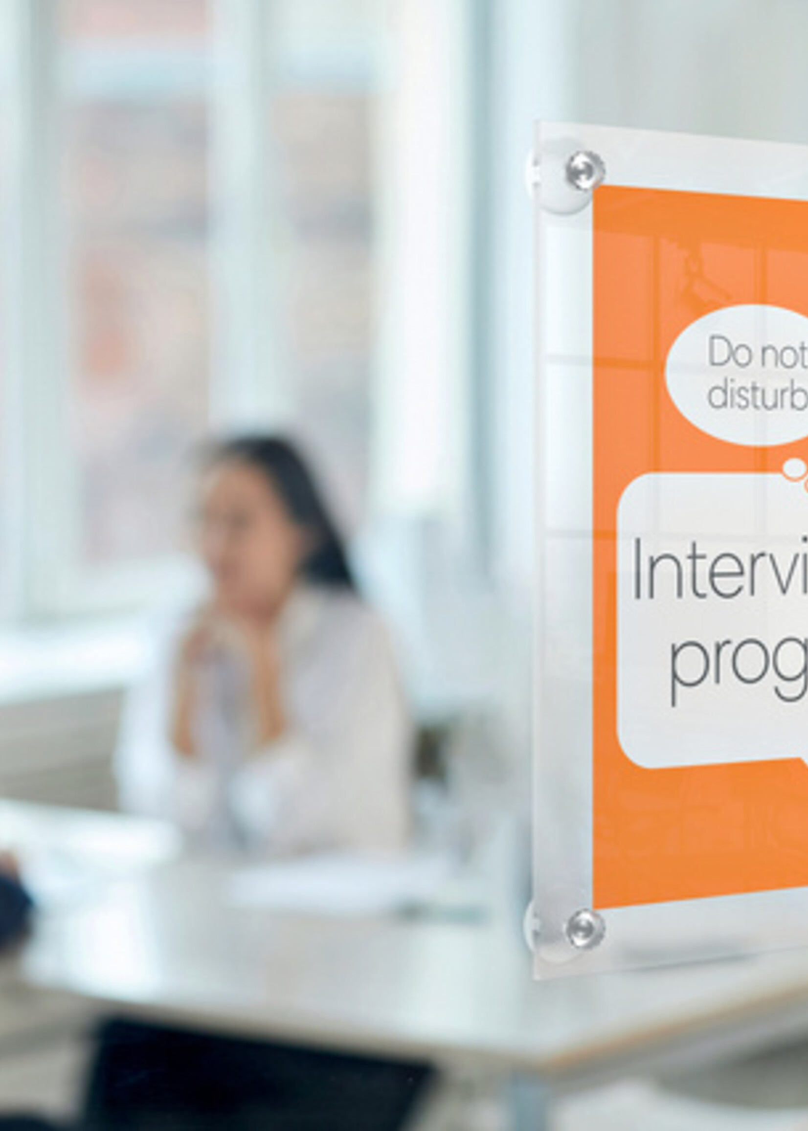 Nobo Infobord Nobo Premium Plus A4 acryl wand verplaatsbaar