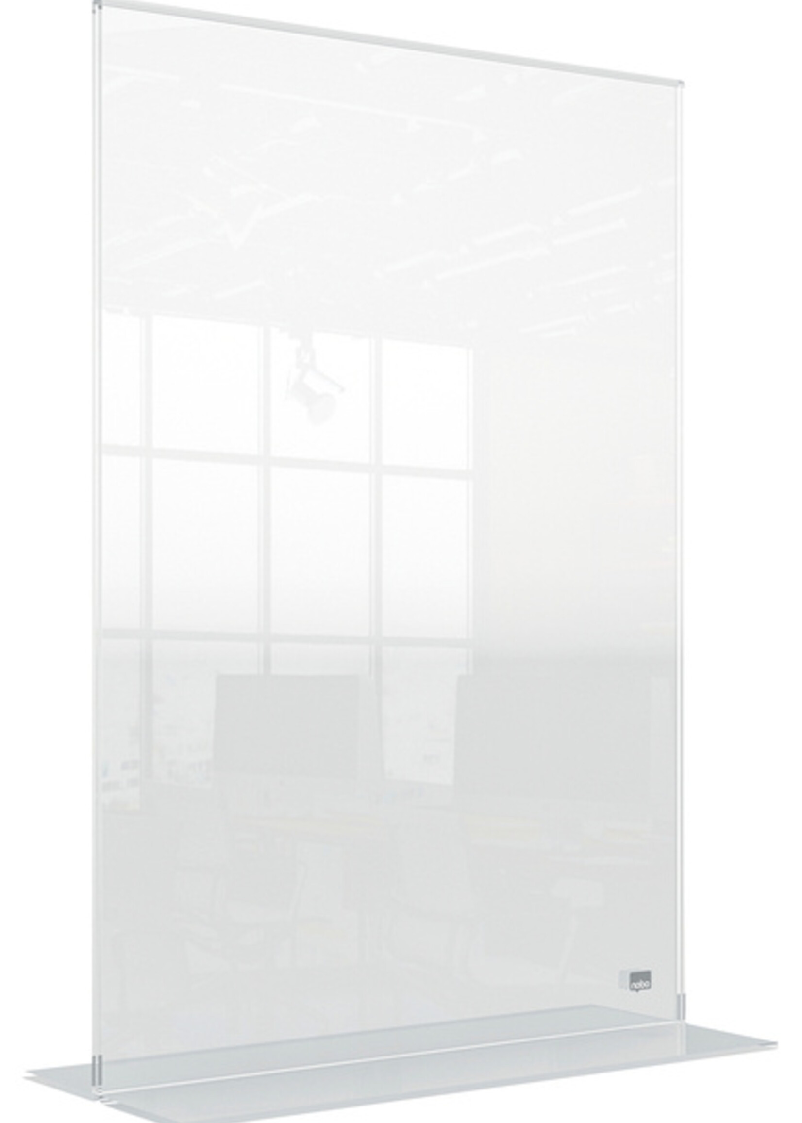 Nobo Infobord Nobo Premium Plus A3 acryl vrijstaand