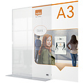 Nobo Porte-affiche Nobo Premium Plus A3 acrylique autoportant