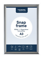 Europel Porte-affiche clipsable Europel A3 25mm