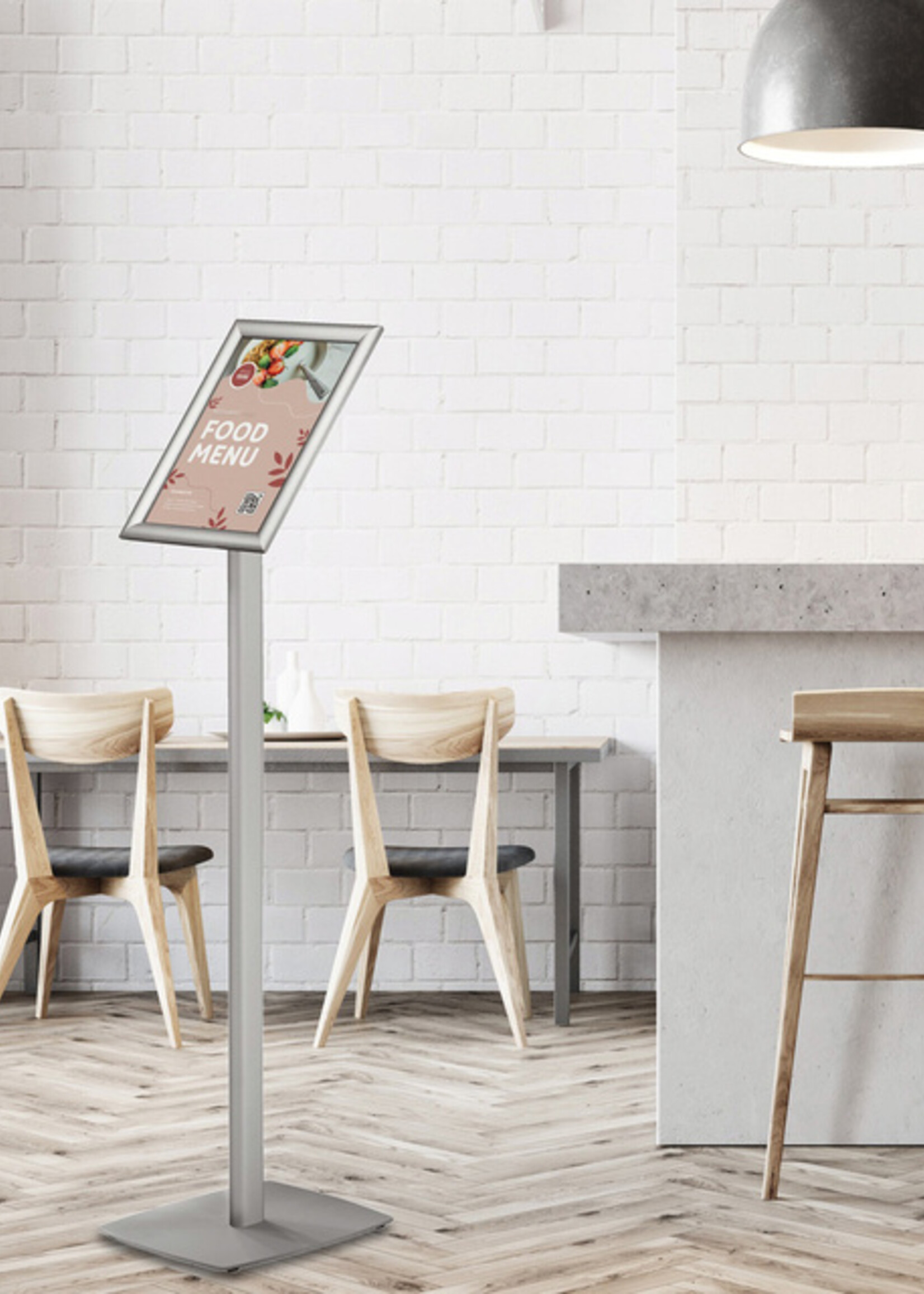 Europel Support info Europel inclus cadre clipsable A4