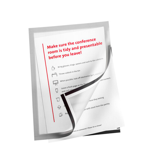 Quantore Frame Quantore A3 zelfklevend zilver