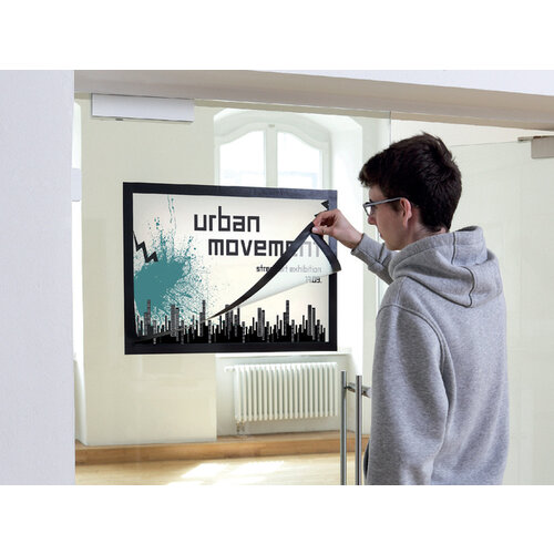 Durable Duraframe Durable poster A1 zwart