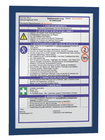 Durable Cadre d'affichage Duraframe Durable 488207 A4 bleu