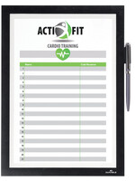 Durable Cadre Duraframe Durable 499301 Note A4 autocollant noir