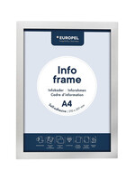 Europel Cadre info Europel autocollant A4 argent