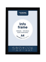 Europel Cadre info Europel autocollant A4 noir