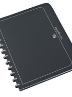 Oxford Classeur présentation Oxford Vario-Zipp A4 25 pochettes anthracite