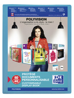 Oxford Showalbum Oxford Polyvision A4 40-tassen PP blauw