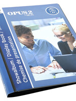 Europel Showmap Opus 2 A4 frontview 10-tassen antraciet