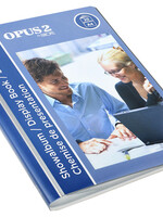 Europel Chemise de présentation HF2 Frontview A4 20 pochettes blanc