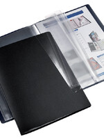 HF2 Chemise de présentation HF2 flexible A4 20 pochettes noir