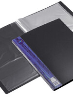 HF2 Chemise de présentation HF2 Deluxe A3 20pochet anthracite