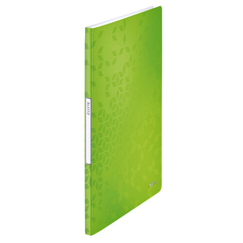 Leitz Chemise de présentation Leitz WOW A4 20 pochettes PP vert