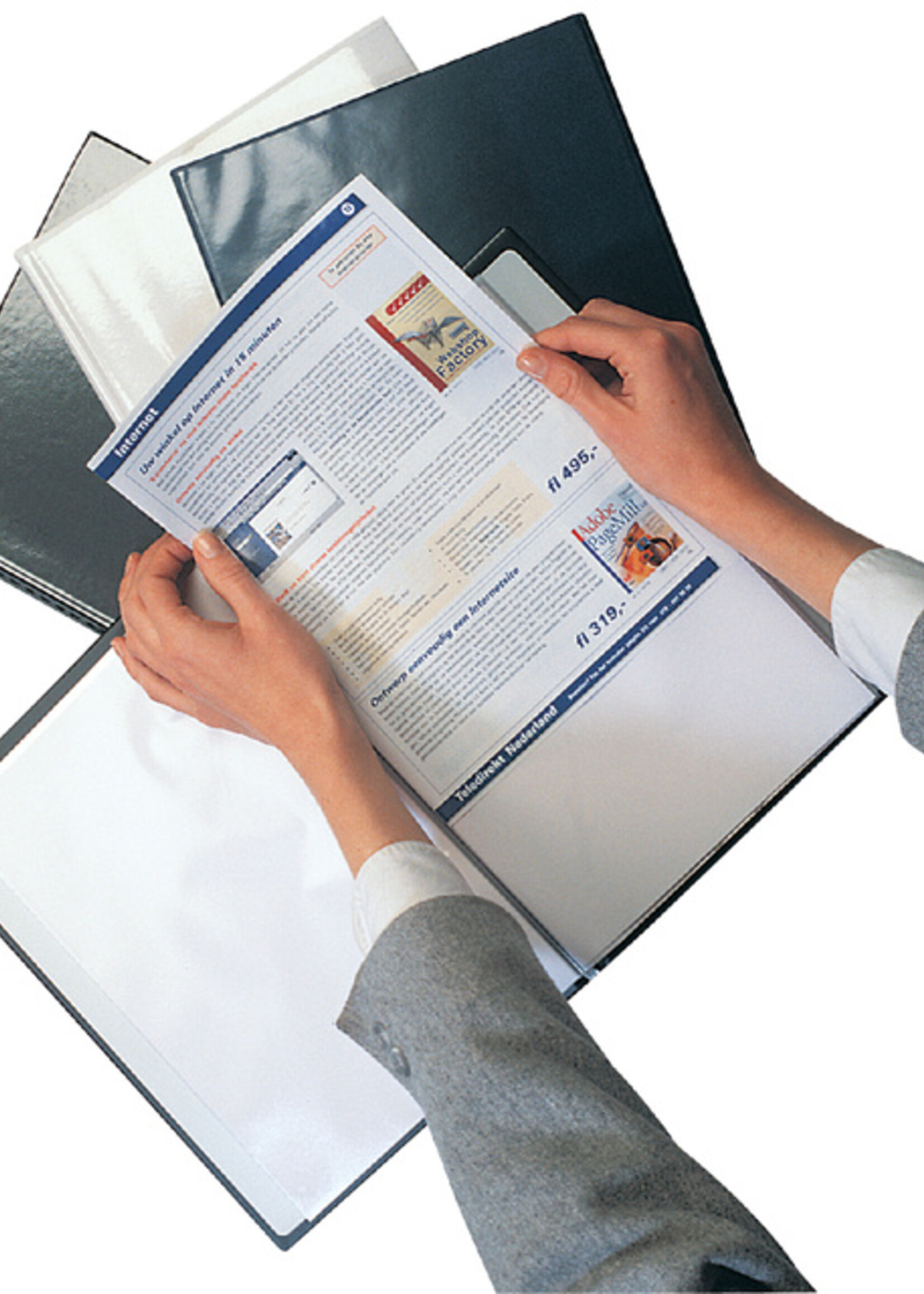 Rillstab Album de présentation Rillstab A4 10pochet+poche transp