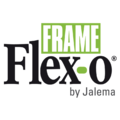 Flex-o-frame Infotas Flex-O-Frame met pen A4 zwart