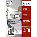 Avery Porte-noms de table Avery L4796-20 210x60mm blanc 20 pièces