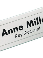 Durable Tafelnaambord Durable 8050 61x150mm transparant