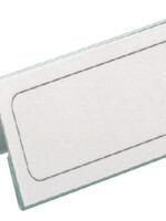 Durable Tafelnaambord Durable 8052 61x210mm transparant