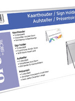 Europel Porte-nom de table Europel en V 210x100mm acryl
