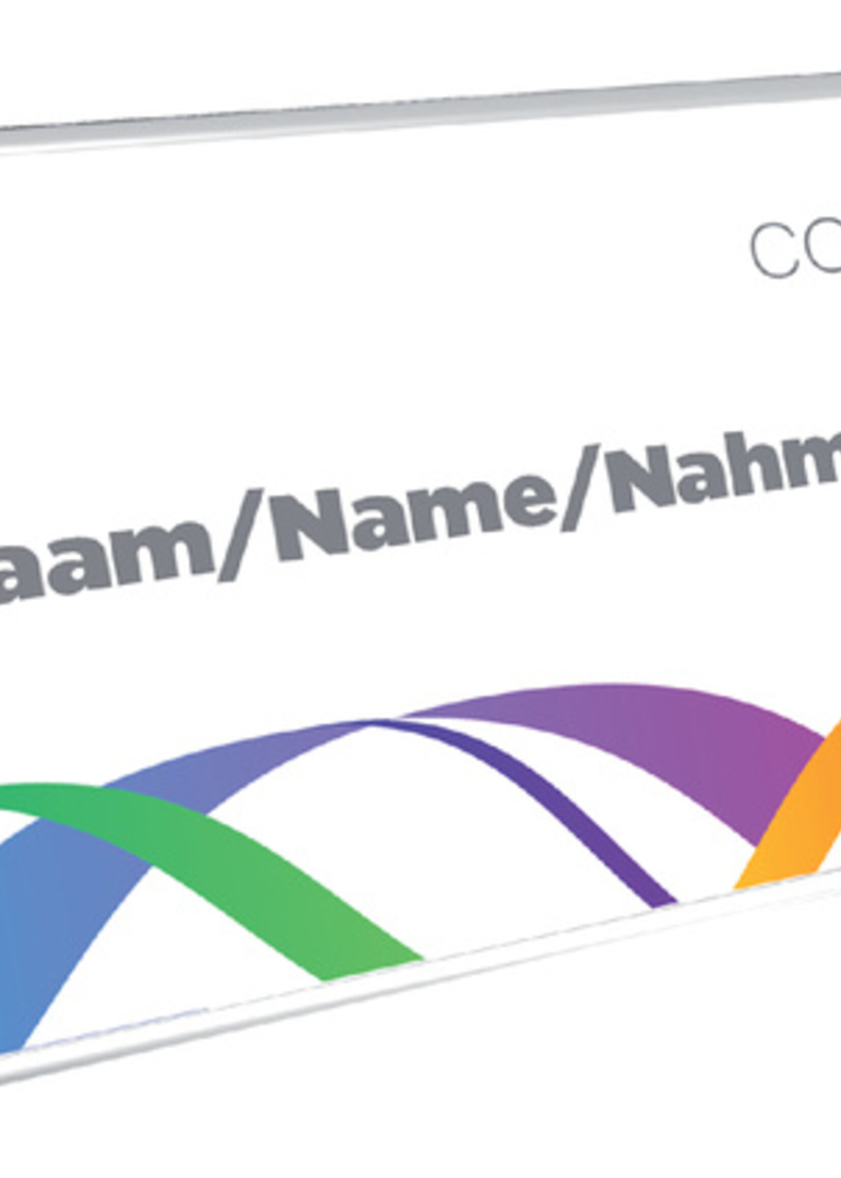 Europel Porte-nom de table Europel en V 210x100mm acryl