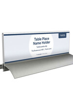 Europel Tafelnaambord Europel 2 61x210mm acryl aluminium