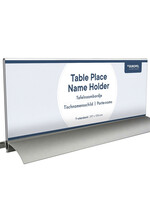 Europel Tafelnaambord Europel 105x297mm acryl aluminium
