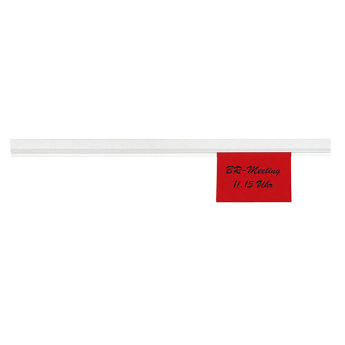 MAUL Rail pince papier MAULexpress 50cm autocollant blanc