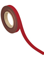 MAUL Bande de marquage magnétique MAUL effaçable 10mx20mmx1mm rouge