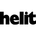 Helit Folderhouder Helit wand 4xA4 zwart